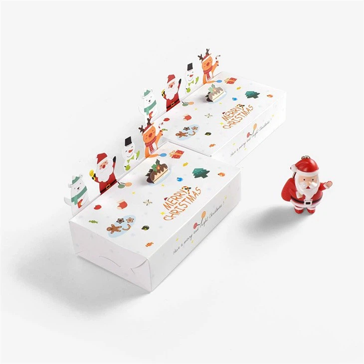 Christmas Party Gift Box Three-dimensional Animal Cute Candy Biscuit Folding Box